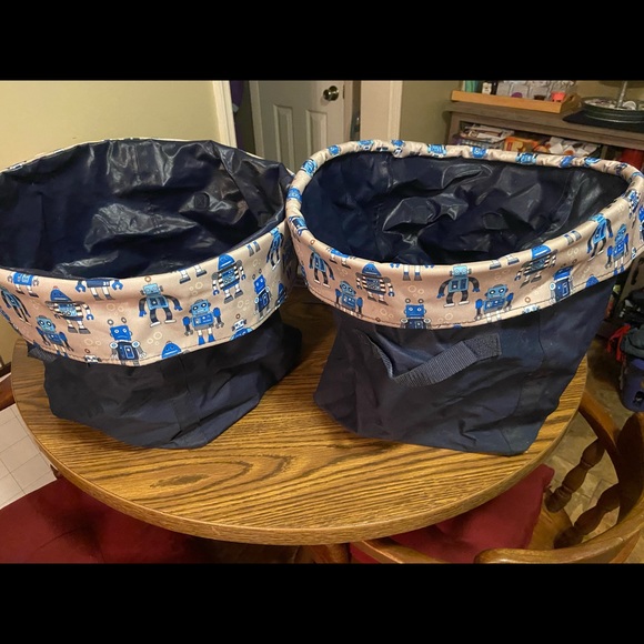 Thirty one storage baskets